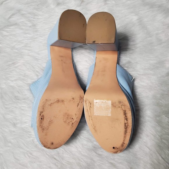 Baby Blue Platform Chunky Heeled Sandals from She In, 11 - Picture 8 of 8